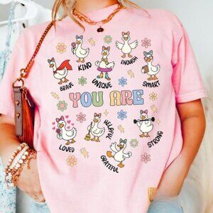 Silly Goose You Are Kind Shirt, Teacher Affirmation Tee